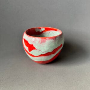 Cană 300ml Roșu-Verde