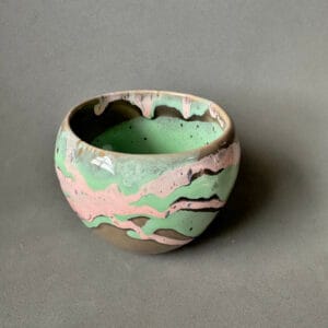 Cană 300ml Gri-Roz-Verde