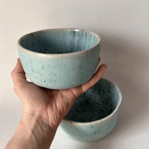 Bol turquoise mat