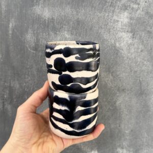 Cană 230ml Dark Ink Zebra
