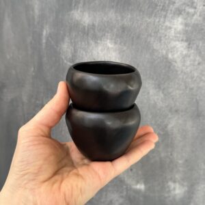 Cană 100ml Negru mat